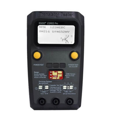 Фото: Цифровой тестер транзисторов BSIDE ESR02pro-1 Цифровой тестер транзисторов BSIDE ESR02pro-1
