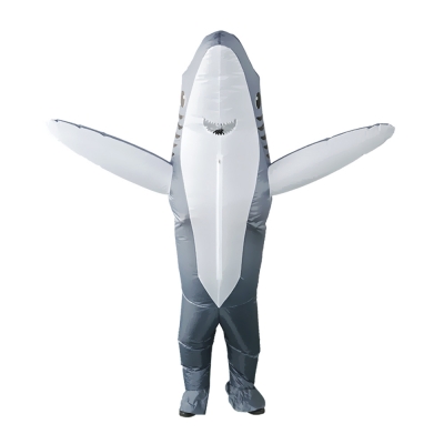 Фото: Надувной карнавальный костюм Акула, серый FZ1758-2 Надувной карнавальный костюм Акула, серый FZ1758-2