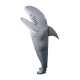 Фото: Надувной карнавальный костюм Акула, серый FZ1758 Надувной карнавальный костюм Акула, серый FZ1758